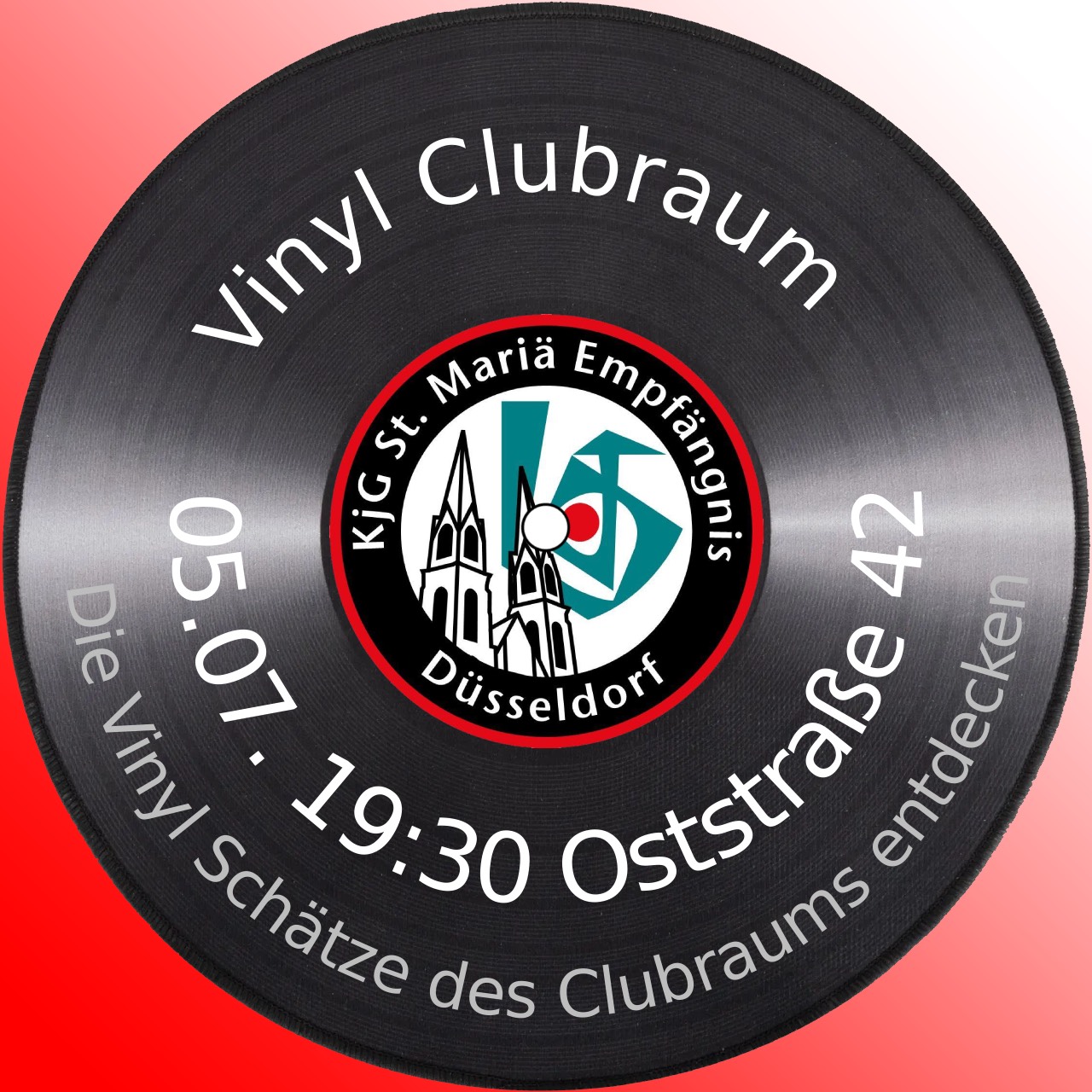 Vinylabend im Clubraum - 05.07.2024