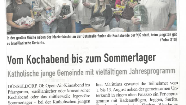 KJG in der Kirchenzeitung für das Erzbistum Köln...